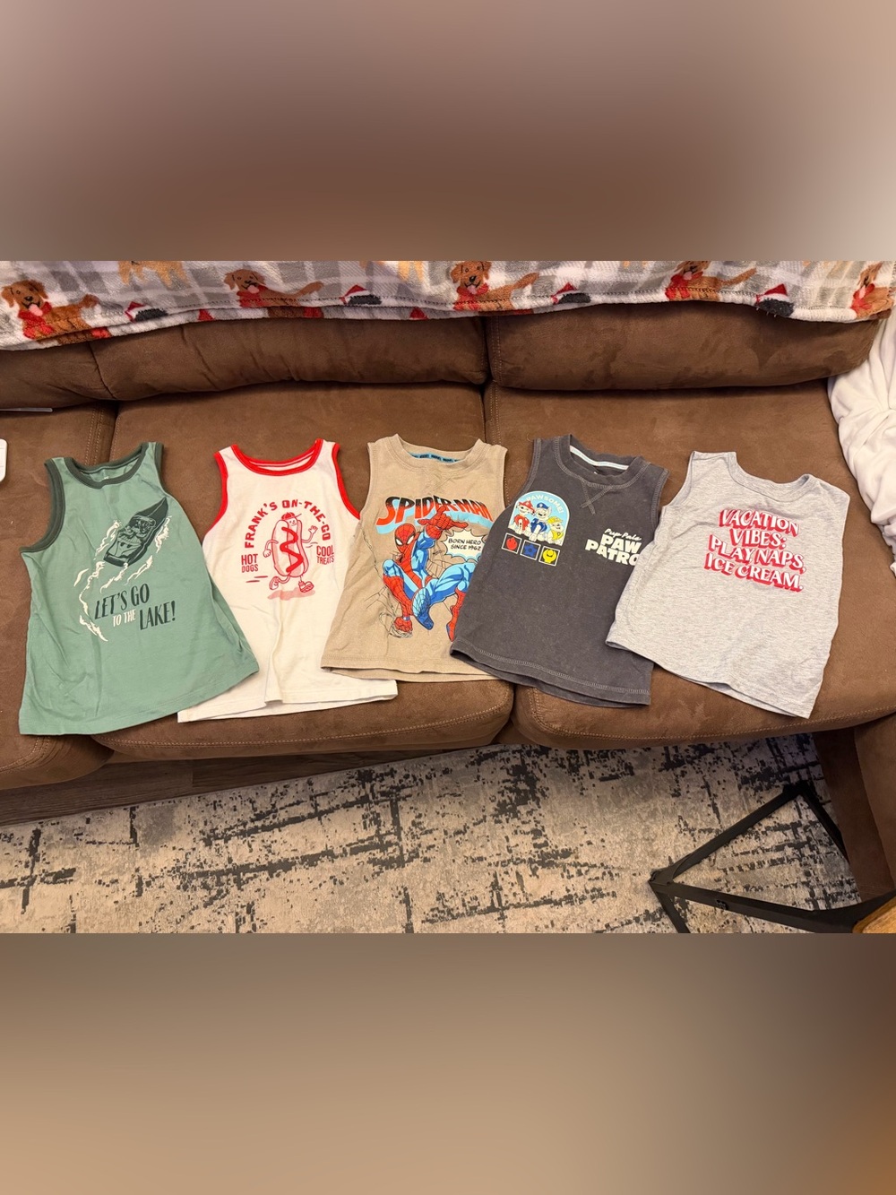 Toddler Boy Sleeveless Graphic Tank Tops